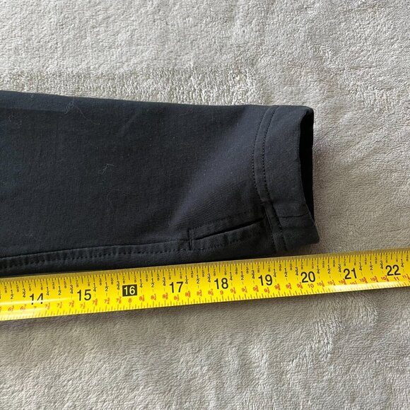 Lululemon Black Belle Wrap Jacket Snap Front Stretch French Terry - Picture 13 of 15